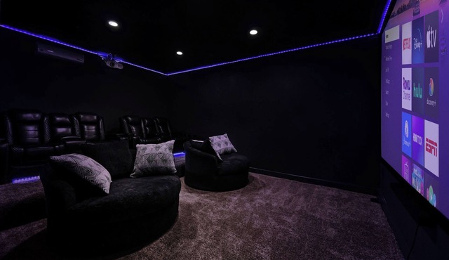 Lackland Private Movie Theater Retreat!