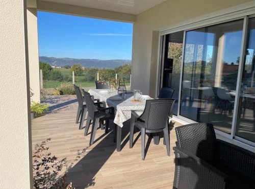 LaDolceVita123 SPA SAUNA intérieurs, terrasse couverte Monistrol sur Loire