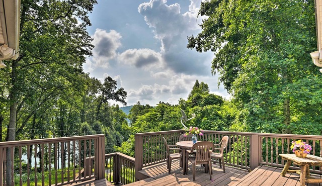 LaFollette Townhome w/ Deck & Norris Lake Views!