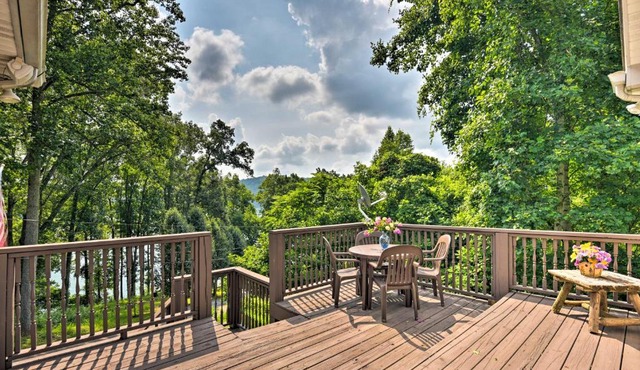LaFollette Townhome with Deck and Norris Lake Views!