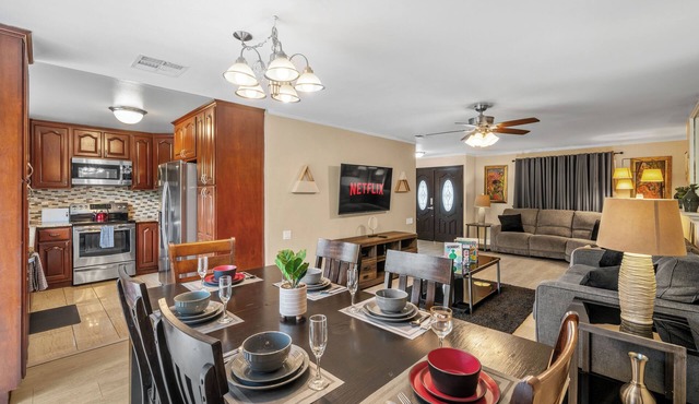 Laguna Hills Home Near Beach w/Massage Recliners, Fire Pit, Game Room & 70" TV