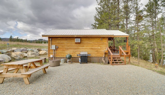 Lake Access, Deck: Rustic Retreat in Kalispell!