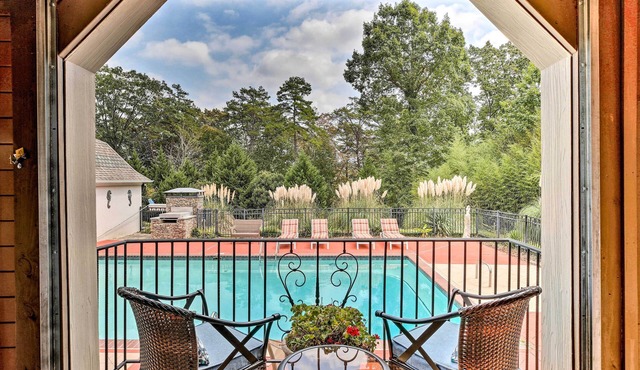 Lake Allatoona Area Studio w/Pool and Views!