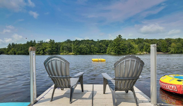 Lake Arbutus Escape! Game Room, Dock & Fire Pit