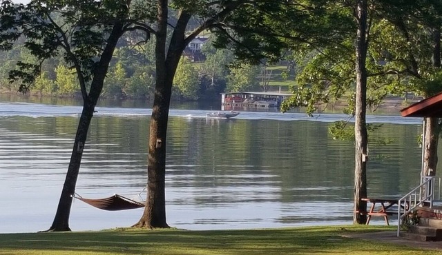 Lake "Beach" Cottage w/Boat Slip & Rentals, Dock & Hot Tub!