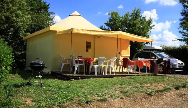 Lake Bonnefon campsite * - 25 m2 (25 m2 (2 bedrooms) with bathrooms 5 people