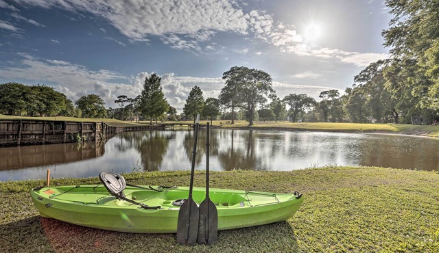 Lake Charles Home: 1 Mi to Public Boat Launch