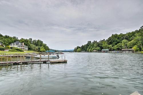 Lake Chatuge Retreat w/Dock & Mtn Views!