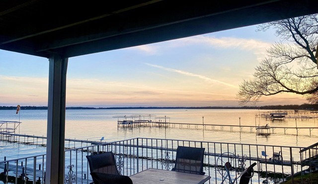 Lake Condo- Right on the Water with a Dock! Bring a boat or rent a boat!