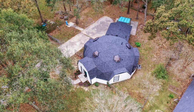 Lake Conroe Dome Home