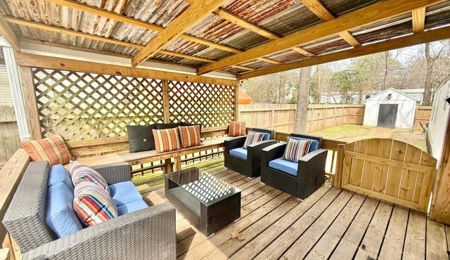 Lake Conroe Retreat with Boat Ramp Access and Family-Friendly Amenities