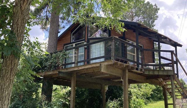 Lake Conroe Treehouse, firepit, kayaks, bbq