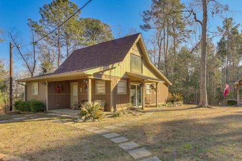 Lake Days on Sam Rayburn! Wooded Retreat w/Yard
