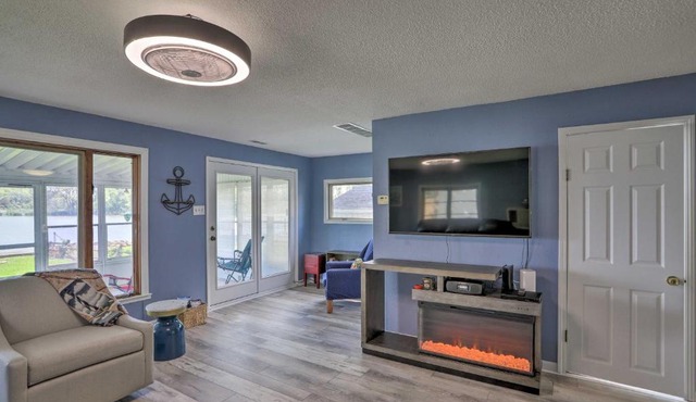 Lake Erie Waterfront Home with Sunroom and Yard!