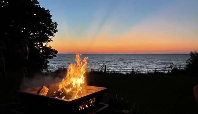 Lake Erie Waterfront in Chautauqua Wine Region