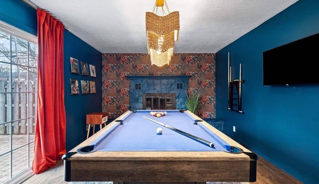 Lake Escape-Pool Table-Kids Game Room-Wii-Foosball