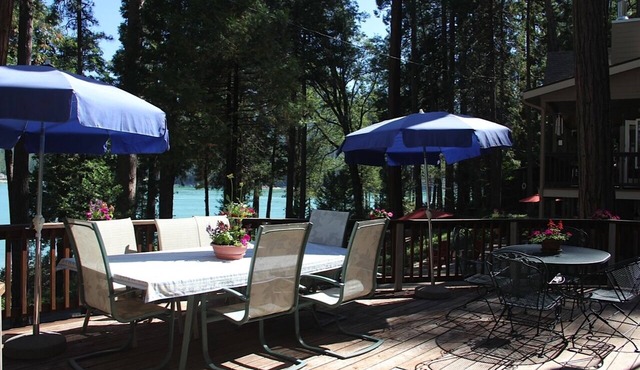 Lake Front Cabin with Boat Slip- Beautiful Bass Lake