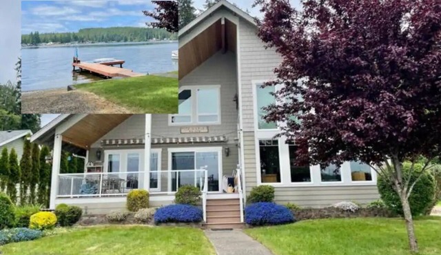 Lake Front Home on Mason Lake W/Private Dock