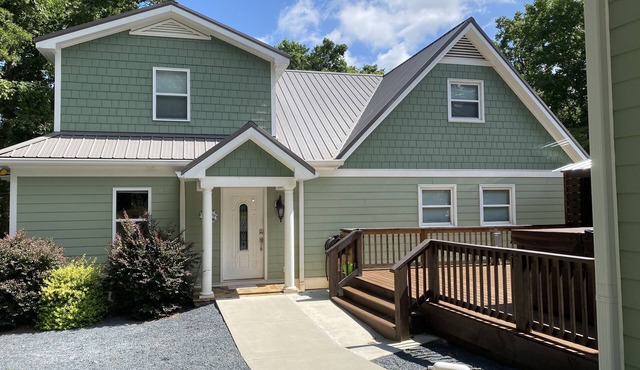 Lake front home with great dock for relaxing downtime and action packed days.