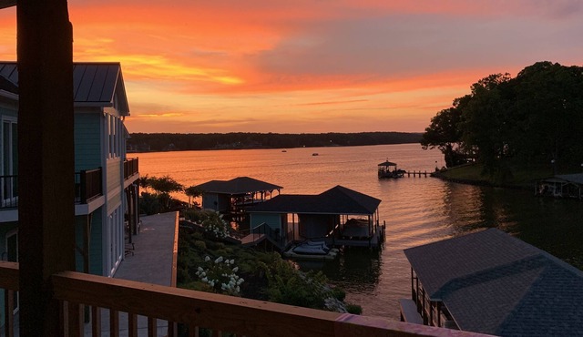 Lake Front home with panoramic views