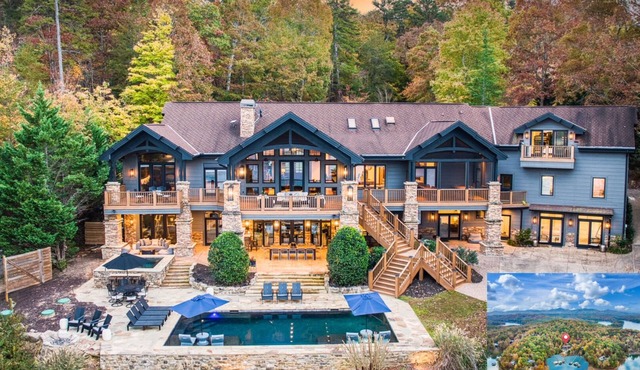 Lake Front Luxury Pool Hot tub Movie Theater Gym