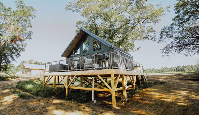 Lake Front Modern Cabin: Hot Tub, TV, & Lake Views