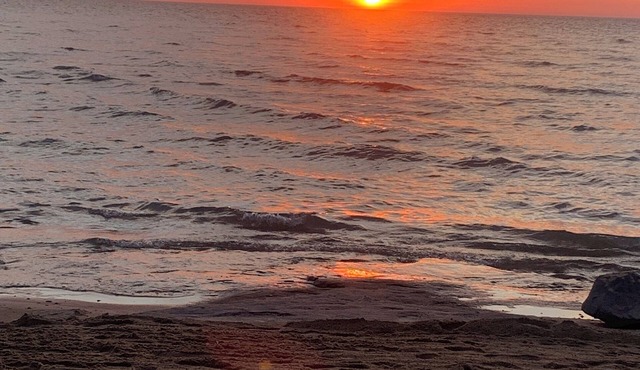 Lake Front Property. Stunning, quiet retreat with beautiful vistas and sunsets.