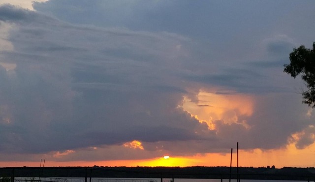 Lake front with dock and Beautiful view
