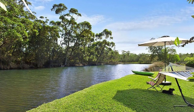 Lake Frontage at Lake Tabourie
