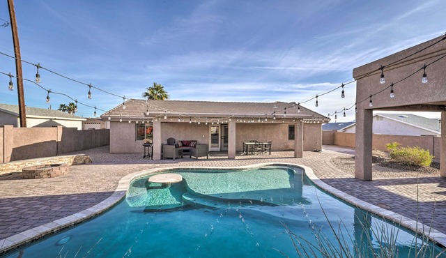 Lake Havasu Home w/Private Pool, Patio & Grill!