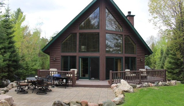 Lake home on beautiful private lake, 15 miles from downtown Hayward, WI