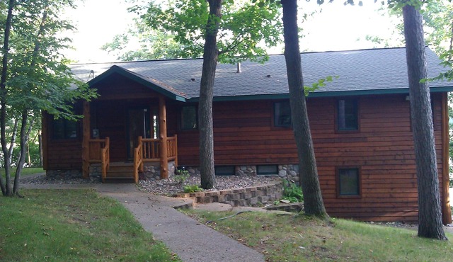 Lake Home on the North side of Rush Lake, Faces South With A beautiful View!
