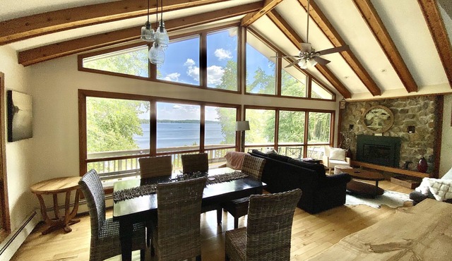 Lake Home with a spacious 1+ acre lot on Big Birch Lake