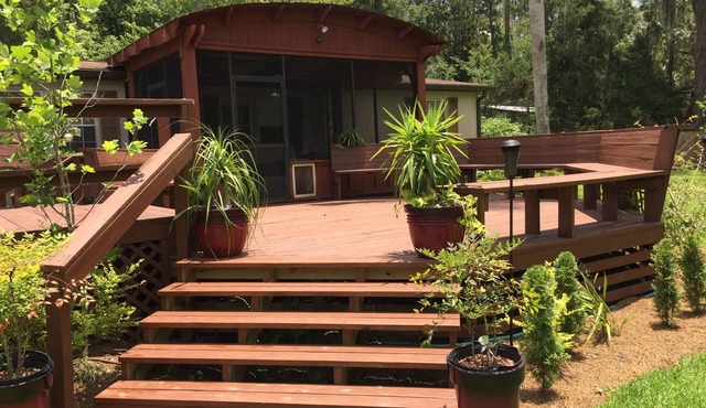 Lake House by Idyllic Santa Fe Lake in Melrose FL