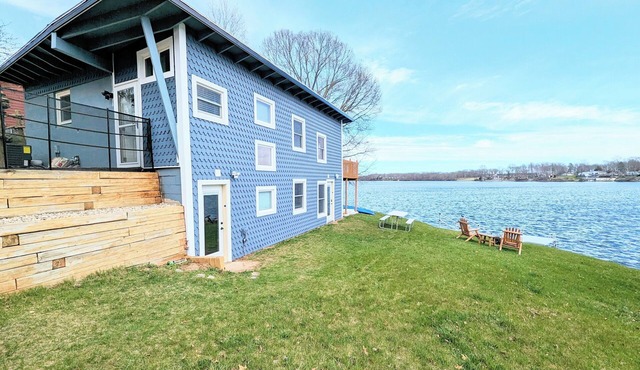 Lake house fishing river kayaking boating swimming ice fishing paddle board