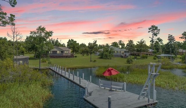 Lake House getaway on Silver Lake near Panama City Beach, FL & Marianna, FL