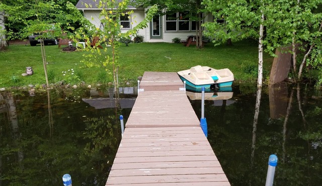 Lake House Located in a Peaceful Quiet Bay on Long Lake