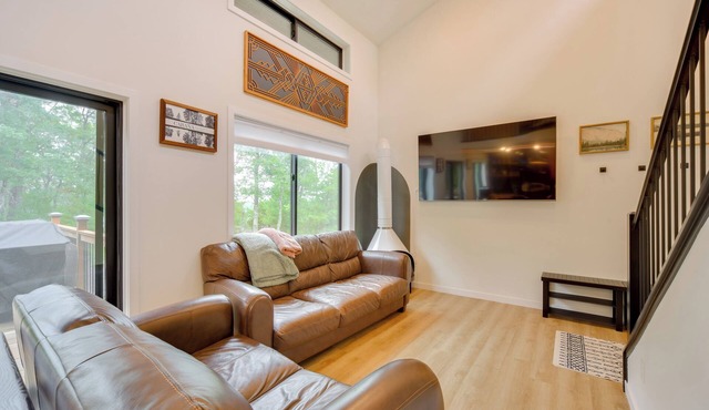 Lake House on 3 Acres w/Private Dock in Minong!