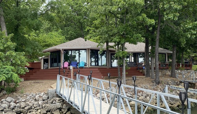 Lake House with Gorgeous Views and Huge Dock - 5 Stairs to the Dock!