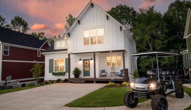Lake House with Golf Cart