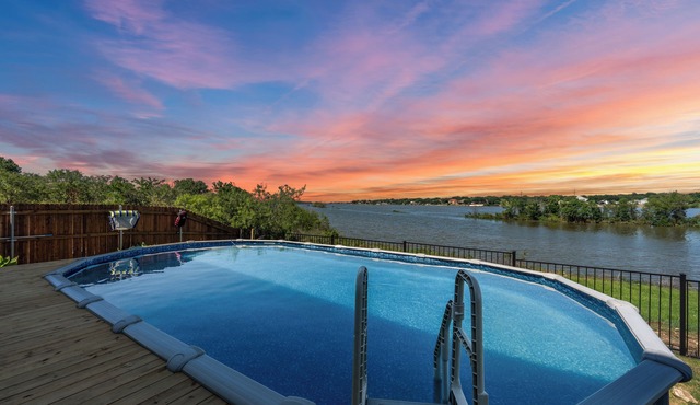 Lake House with Stunning Views & Pool in Fort Worth, TX