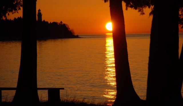 Lake-House With The Best View Of Cana Island And It's Lighthouse You Can Find!