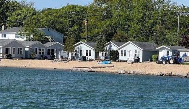 Lake Huron Beach Front Cabin for two.