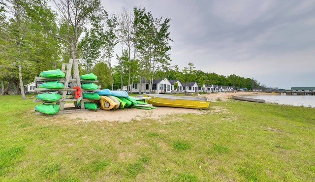 Lake Huron Beachfront Cabin w/Free Boat Rentals