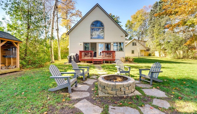 Lake Huron Vacation Rental w/Private Beach!