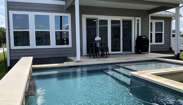 Lake LBJ Getaway with Private Pool & Boat Slip