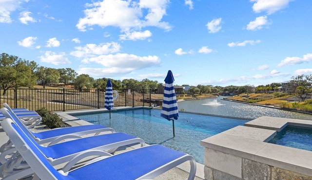 Lake LBJ Lux Retreat w/Pool & Hot Tub | Sleeps 27