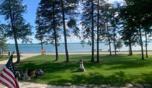 Lake Life at its best! Enjoy this Cabin on Bois Blanc Island.
