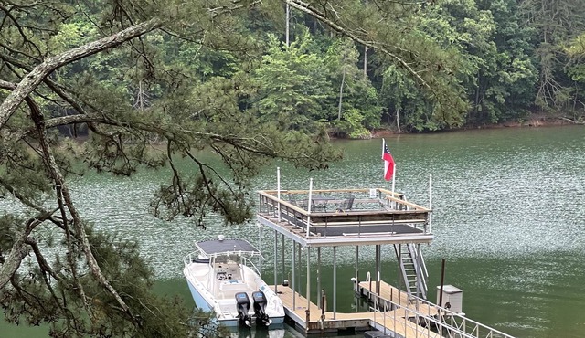 Lake Living with Private Slip and Beach