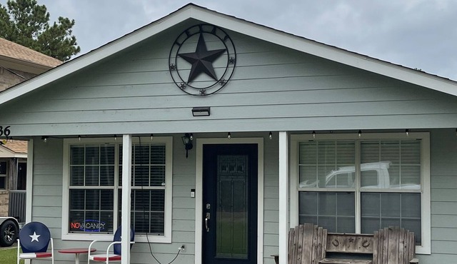 Lake Livingston Waterfront home with boathouse and boat launch capability.